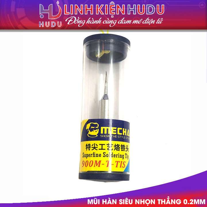 Mũi hàn siêu nhọn thẳng 0.2mm